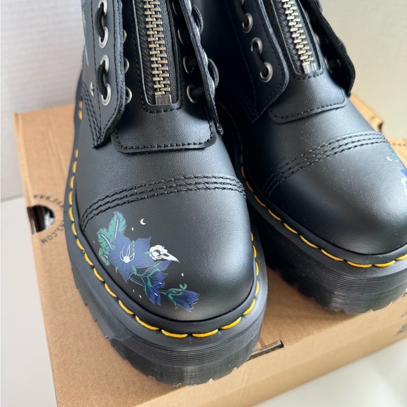 Doc Martens Sinclair Floral Boots - Picture 7 of 8